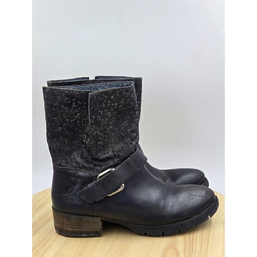 Felmini Rarsa Black Booties Womens Size EU 37 U.S 6